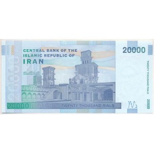 Irán DN (2014-2021) 20.000R T:UNC Iran ND (2014-2021) 20.000 Rials C:UNC