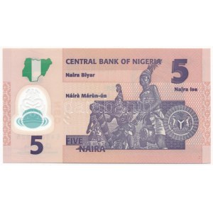 Nigéria 2018. 5N T:UNC Nigeria 2018. 5 Naira C:UNC
