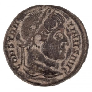 Római Birodalom / Siscia / I. Constantinus 321-324. Follis bronz (3,07g) T:XF Roman Empire / Siscia / Constantine I 321...