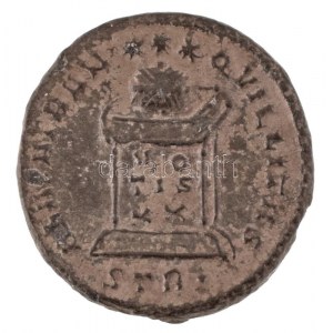 Római Birodalom / Trier / II. Constantinus 322. Follis Cu (2,84g) T:XF Roman Empire / Trier / Constantine II 322...