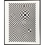 Vasarely Victor (1908-1997): Corpusculaires. Szitanyomat, papír. Jelzés nélkül. Neuchatel, 1973, Éditions du Griffon...