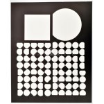 Vasarely Victor (1908-1997): Corpusculaires. Szitanyomat, papír. Jelzés nélkül. Neuchatel, 1973, Éditions du Griffon...