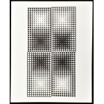 Vasarely Victor (1908-1997): Corpusculaires. Szitanyomat, papír. Jelzés nélkül. Neuchatel, 1973, Éditions du Griffon...