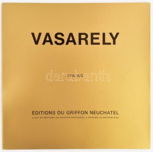 Vasarely Victor (1908-1997): 10 db heliogravűr, papír. Neuchatel, Éditions du Griffon kiadása, 1971. CTA-102 c. album...