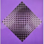 Vasarely Victor (1908-1997): 10 db heliogravűr, papír. Neuchatel, Éditions du Griffon kiadása, 1971. CTA-102 c. album...