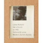 Richard Paul Lohse (1902-1988): Konkrét kompozíció (cím nélkül). Szitanyomat, papír, jelzés nélkül...
