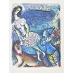 Marc Chagall (1887-1985): The Circus (A cirkusz). Színes nyomat, papír, jelzés nélkül, 18...