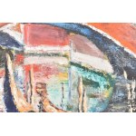 G. Szántó András (?-2002): Velence / Venezia 1981-87 között. (Ponte delle Tette / Csöcsök hídja) Olaj, vászon...
