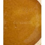 Áttört kerámia padlóváza. Mázas kerámia, formaszámmal jelzett, minimális kopással. 44 cm
