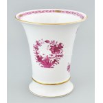 Herendi Apponyi mintás porcelán váza. Kézzel festett, jelzett, hibátlan 27 cm