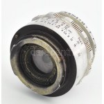Carl Zeiss Jena Tessar 2.8/50 objektív, tartóban