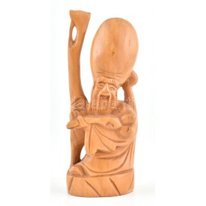 Keleti bölcs, fa, jelzés nélkül, hibátlan, m: 12 cm