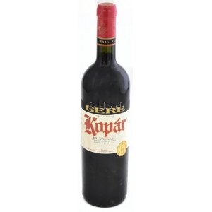 2003 Gere Kopár, villányi cuvée, pincében, szakszerűen tárolt, bontatlan palack száraz vörösbor,14,5%, 0,75 l...