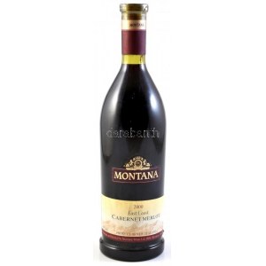 2000 Montana East Coast Cabernet Merlot, New Zealand, 13% Vol., 0,75L, bontatlan palack...