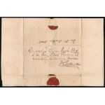 1845 Pigay Antal, Széchenyi Ferencz gróf titoknokának autográf levele Úry József későbbi 1848-as honvédnek, ügyvédnek...