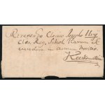 1845 Pigay Antal, Széchenyi Ferencz gróf titoknokának autográf levele Úry József későbbi 1848-as honvédnek, ügyvédnek...