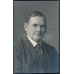 László Gyula (1869-?) színész, rendező aláírása fotólapon