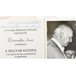 1980 Domonkos Imre (1917-1995) festőművész A magyar katona c. kiállításának meghívói, prospektusai, össz. 4 db...