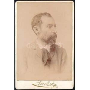 cca 1897 Strelisky Lipót (1807-1905) osztrák császári és magyar királyi udvari fényképész műtermében készült...