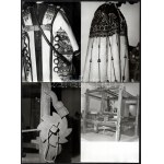 16 db népművészeti témájú fotó Wonke Rezső jelzetlen vintage fotóművészeti alkotásai 12x16 cm