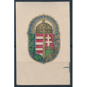 cca 1940 Vitézi jelvény, vízzel felragasztható matrica, 5,5x3,5 cm