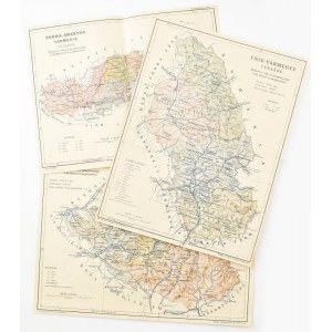 Vármegye térképek, 3 db erdélyi vármegye ,Torda-aranyos, Csík, Udvarhely...