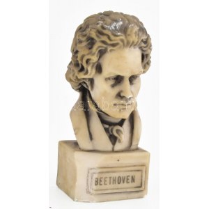 Beethoven minikönyv és minibüszt: Darvas Gábor (szerk.): Beethoven Sinfonie Nr. 1 (C-Dur). Bp., 1983, Editio Musica...