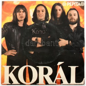 Korál vinyl kislemez 1981 pepita VG
