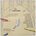 Alice Csodaroszágban 1979 Hungaroton LP vinyl borítón kis folt