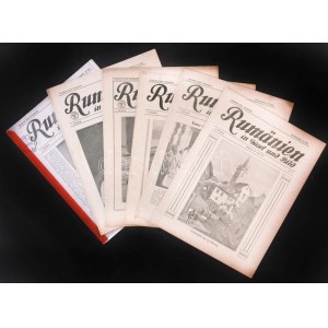 1917 Rumäninen in Wort und Bild c. folyóirat 6 db száma. I. évf. 1 (fénymásolat), 6,7,10,12,13. szám. ...