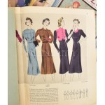 cca 1926-1939 Vegyes divatújság tétel: Divatszemle, Párisi Divat, Tündérujjak, stb., összesen kb. 20-25 db...