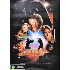 2005 Star Wars III. rész: A Sith-ek bosszúja, filmplakát, Lucasfilm, Intercom, 98x68 cm