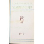 Somogyvármegye Almanachja 1917. Tizenkettedik évfolyam. Kaposvár, 1917., Részvénynyomda,4+208 p.+8 sztl. lev. + 5 t...