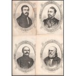 Országgyűlési emlékkönyv 1866. VI. füzet. Falk Miksa, Horváth Boldizsár, Jókai Mór, Kriza János, Pálffy Albert...