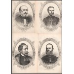 Országgyűlési emlékkönyv 1867. IX. füzet. Falk Miksa, Horváth Boldizsár, Jókai Mór, Kriza János, Pálffy Albert...