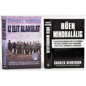 Stephen E. Ambrose: Az elit alakulat. Ford.: Molnár György. [Bp., 2001], GABO. Kiadói kartonált papírkötés + Charles W...