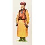 National Costumes of the M.P.R. (A Mongol Népköztársaság népviseletei). Ulaanbaatar, 1967, Ulsyn Khevlel, 12 sztl. lev....