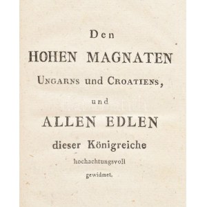 Kunits [Mihály], Michael v(on): Bemerkungen über die vom Herrn Wilhelm Schwab zu Pesth neu erfundene Absonderungs...