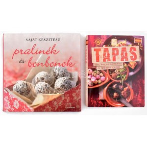 2 db receptkönyv: Tapas. Kicsi, változatos és tipikusan spanyol. Köln, é.n., Naumann & Göbel...