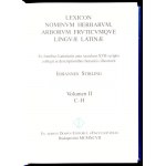 Iohannes Stirling: Lexikon nominum herbarum, arborum fruticumque linguae latinae. Volumen I-II. köt...