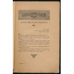 Az ezeregy éjszaka könyve. I. füzet. [Bp.],én,Genius,(Jókai és Löbl Mór-ny.), 1 t.+48 p. Kiadói papírkötés...