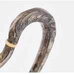 Ezüst (Ag) kanna, jelzés nélkül, m: 21cm nettó: 677g