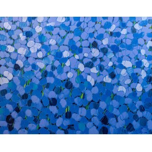 Joanna Mieszko, Tame the Blue Poppies XVIII (407-961), 2023