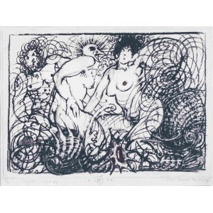 Franciszek Starowieyski, Triton and the Nymphs - Gift of Nature edition, 36 of 96