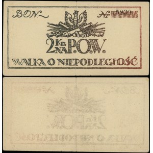 Polen, Gutschein für 2 Kronen, (1917-1918)