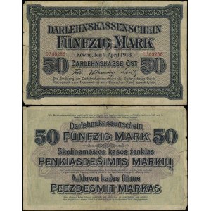 Polen, 50 Mark, 4.04.1918, Kaunas