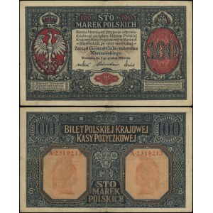 Polen, 100 polnische Mark, 9.12.1916