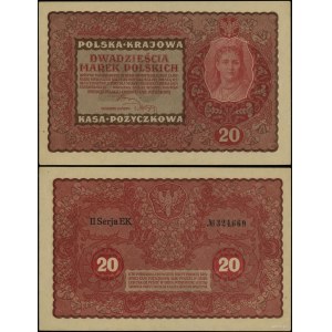 Polen, 20 polnische Mark, 23.08.1919