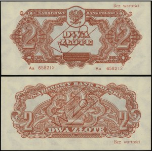 Polska, 2 złote, 1944