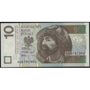 Polska, 10 złotych, 15.09.2016